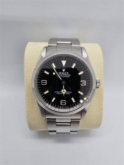 rolex explorer 14270 tritium dial|rolex explorer 36mm price.